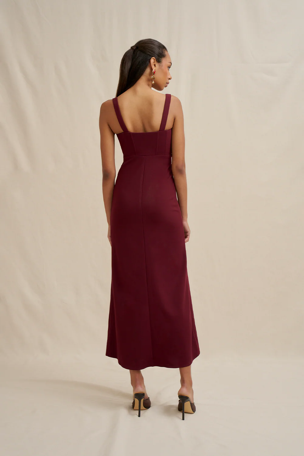 Basia Bodice Midi Dress - Image 4