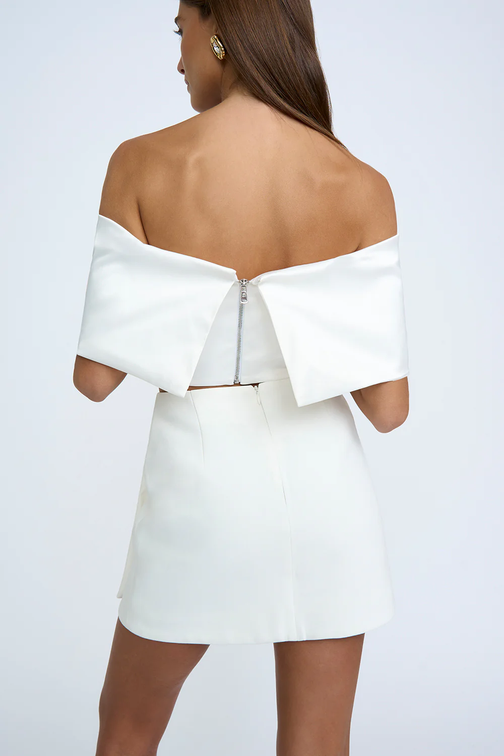 Bettina Bow Top | Final Sale - Ivory - Image 4