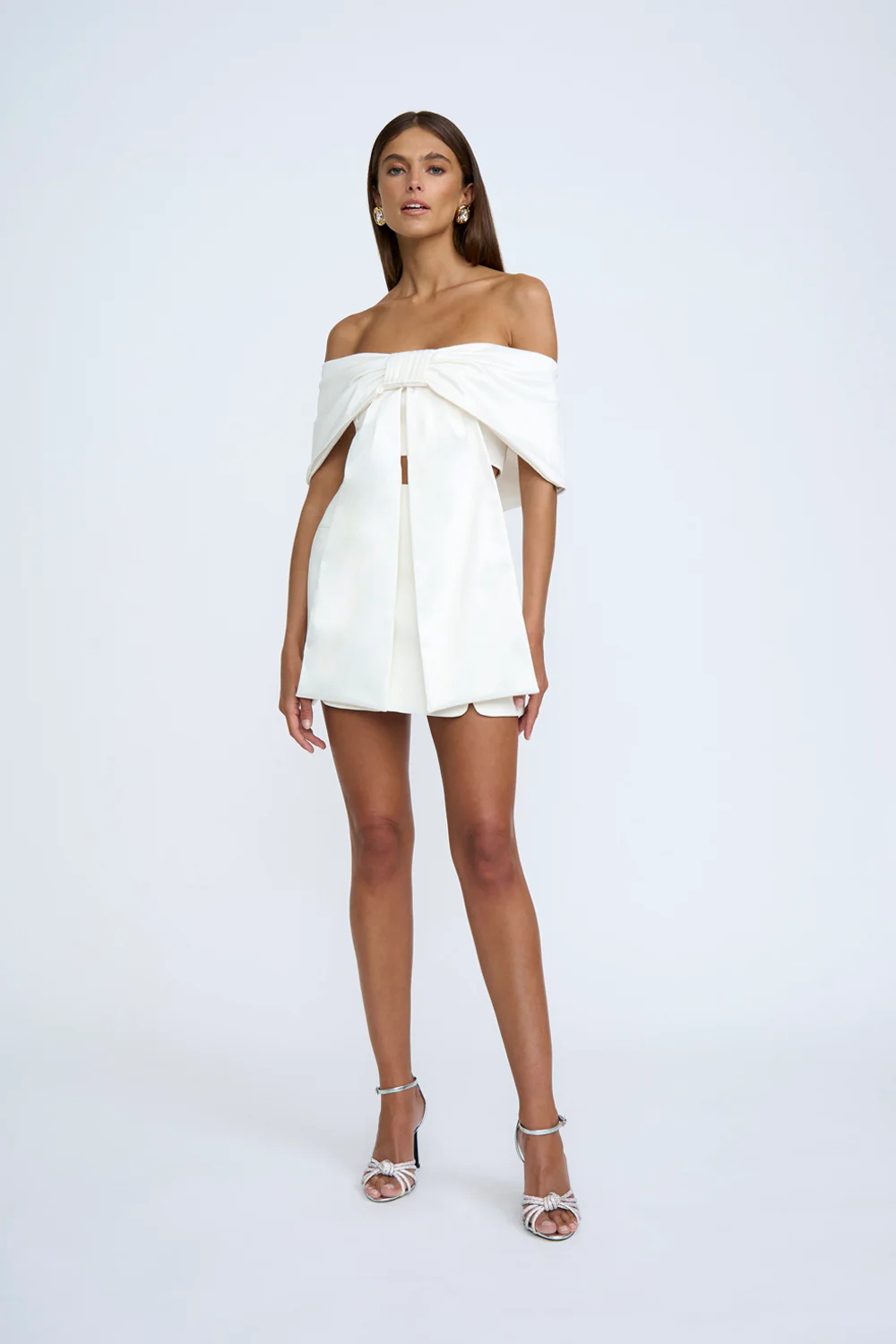 Bettina Bow Top | Final Sale - Ivory - Image 6