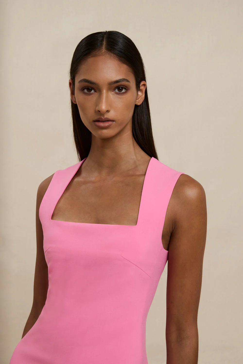 Camellia Mini Dress - Pink - Image 4