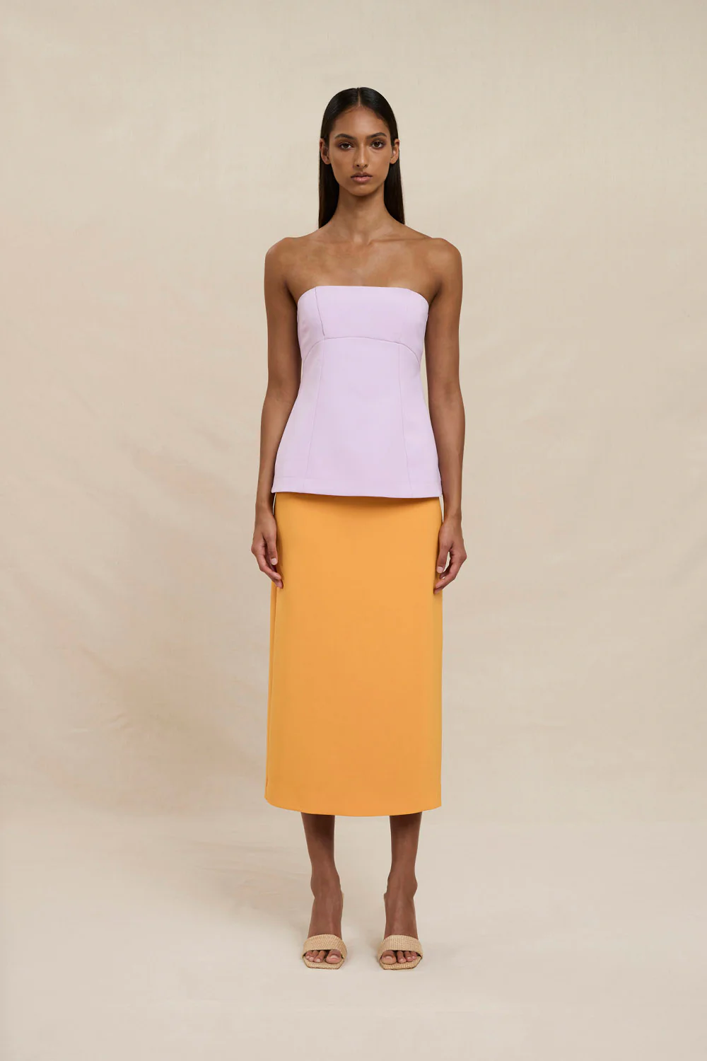 Colour Me Ankle Skirt - Mango - Image 3