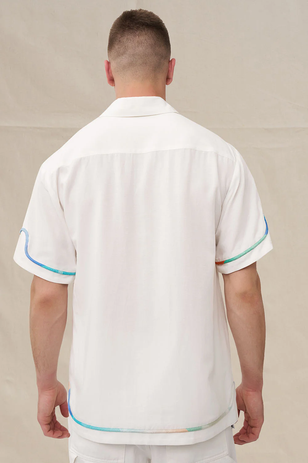 Fiori Applique Shirt - Mens - Image 4