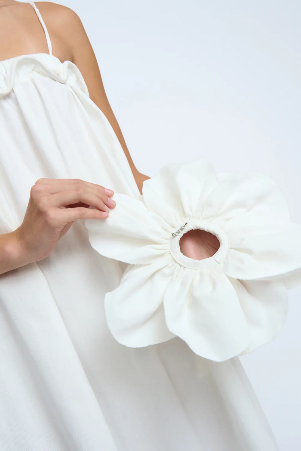 Flora Pipe Sun Dress | Final Sale - Ivory - Image 5