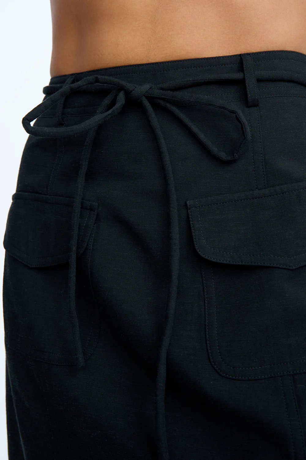 Jada Pocket Skirt | Final Sale - Black - Image 5