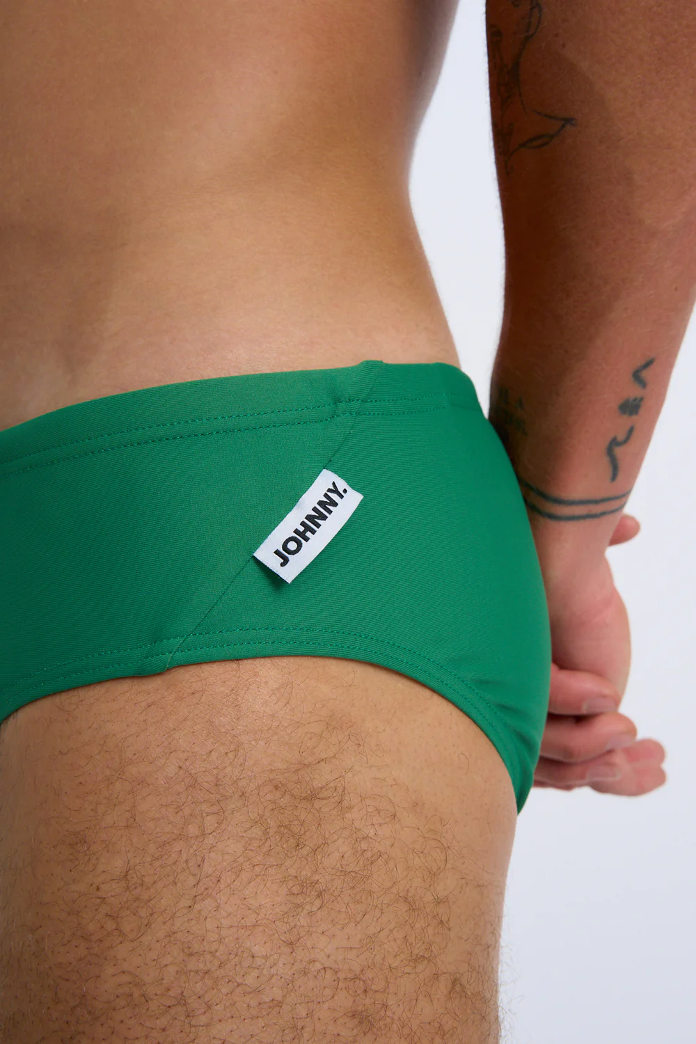 Johnny Swim Brief | Final Sale - Green - Image 3