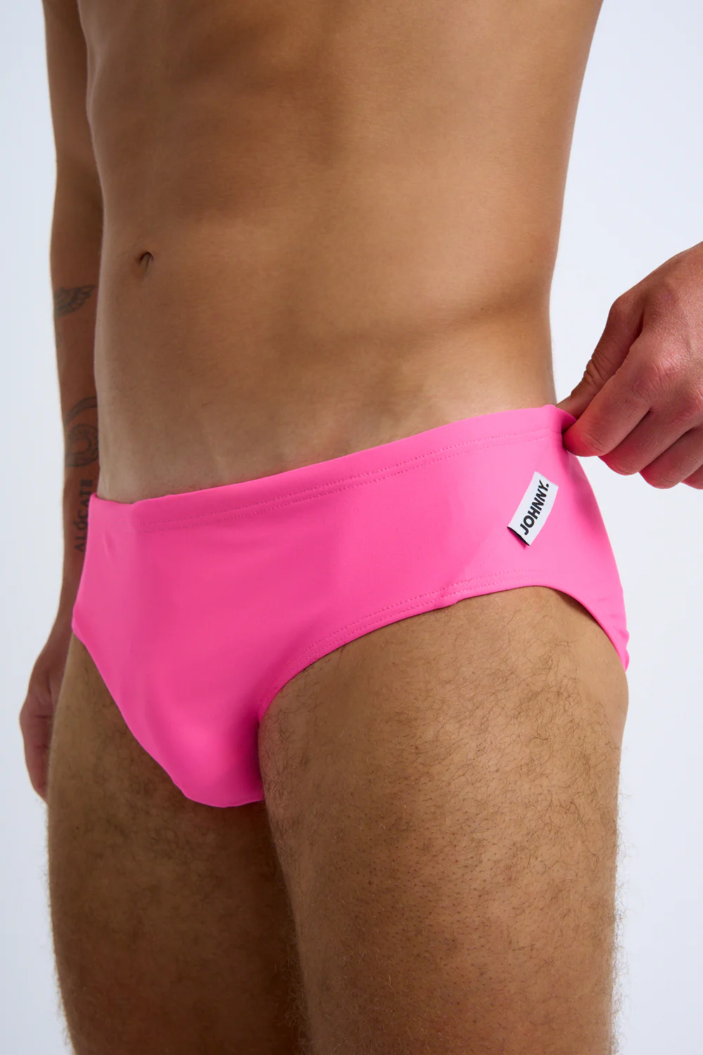 Johnny Swim Brief| Final Sale - Pink - Image 3