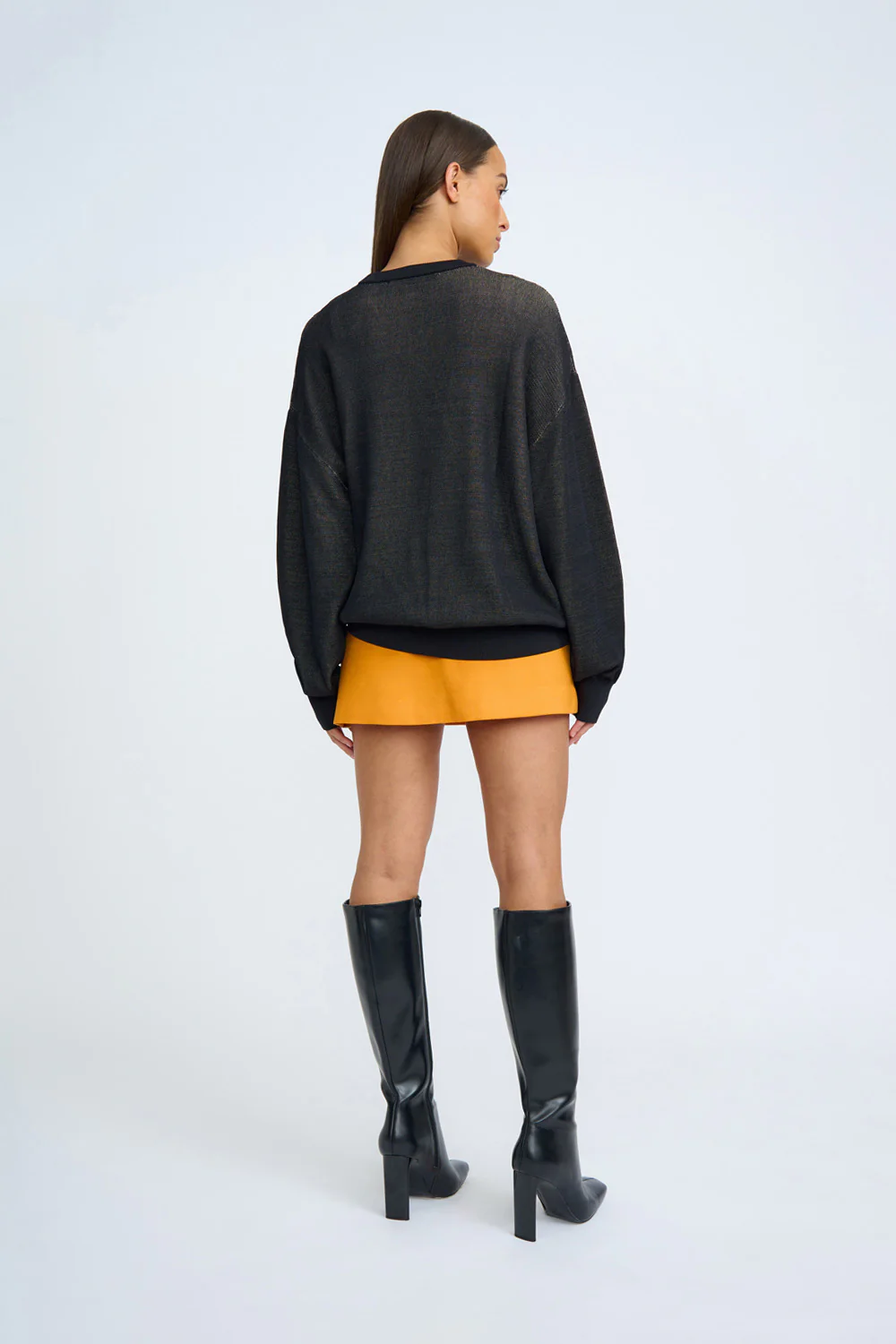 Petunia Mini Skirt | Final Sale - Orange - Image 4