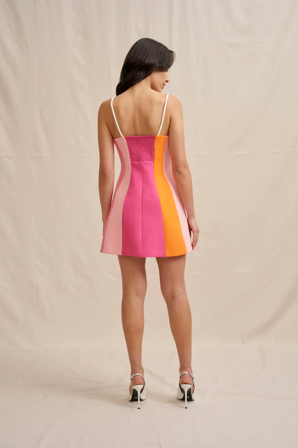 Pink Palette Mini Shift Dress - Pink - Image 6