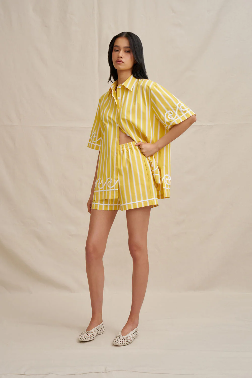 Reese Stripe Mini Short - Image 10