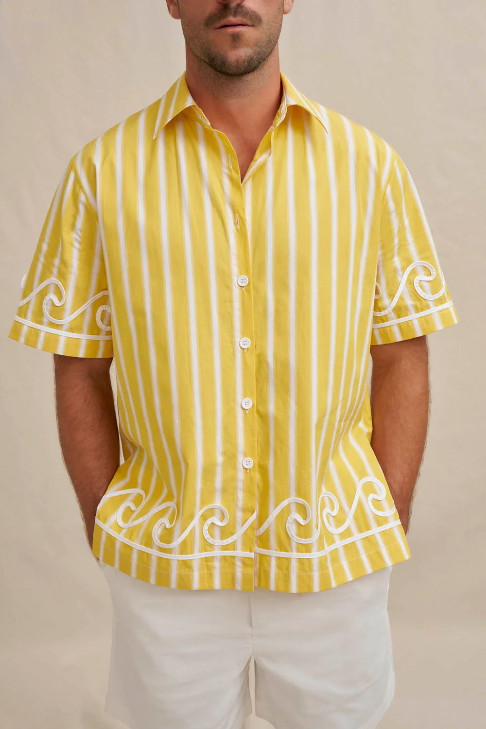 Reese Stripe Sun Shirt - Image 2