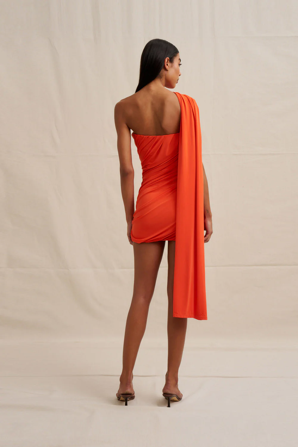Scarlette Mini Dress - Red - Image 5