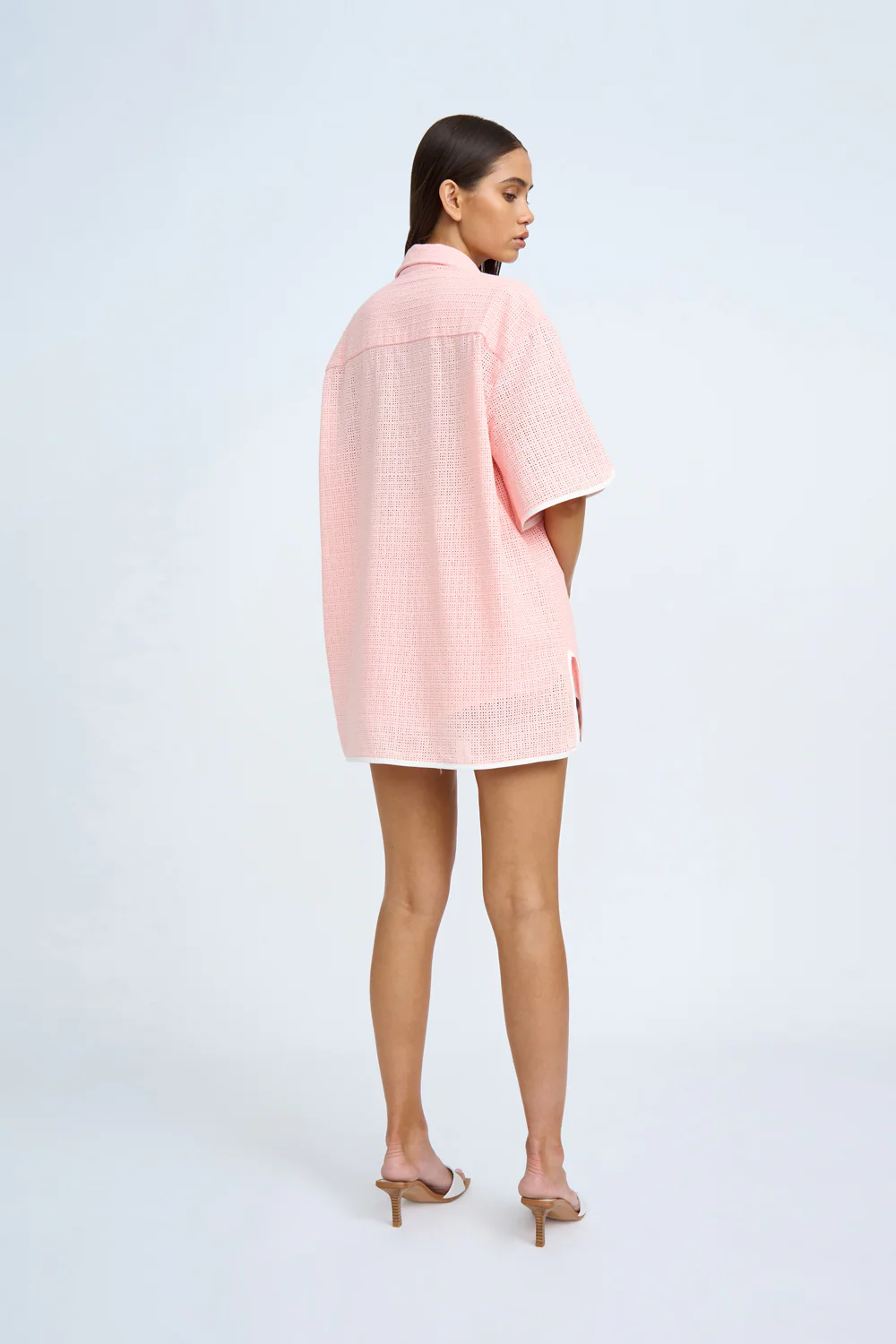 Serena Mini Short | Final Sale - Dusty Pink - Image 4