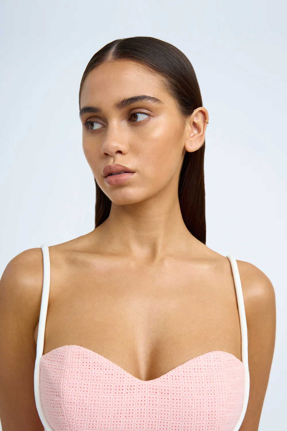 Serena Pipe Mini Dress | Final Sale - Dusty Pink - Image 2