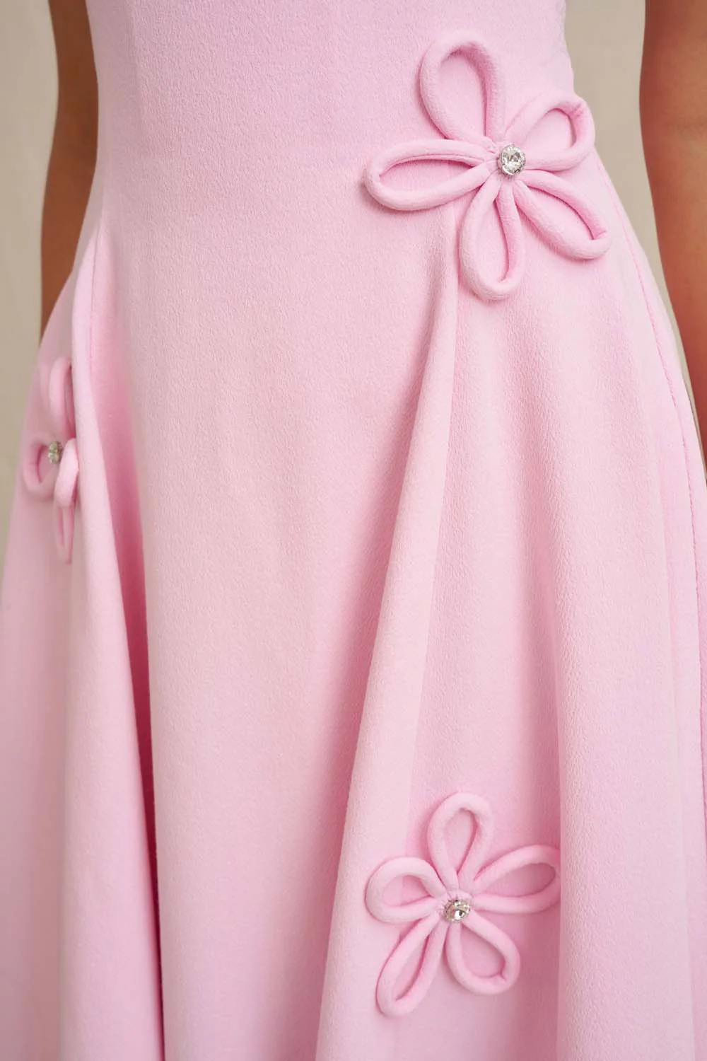 Sky Flower Strapless Dress - Image 7