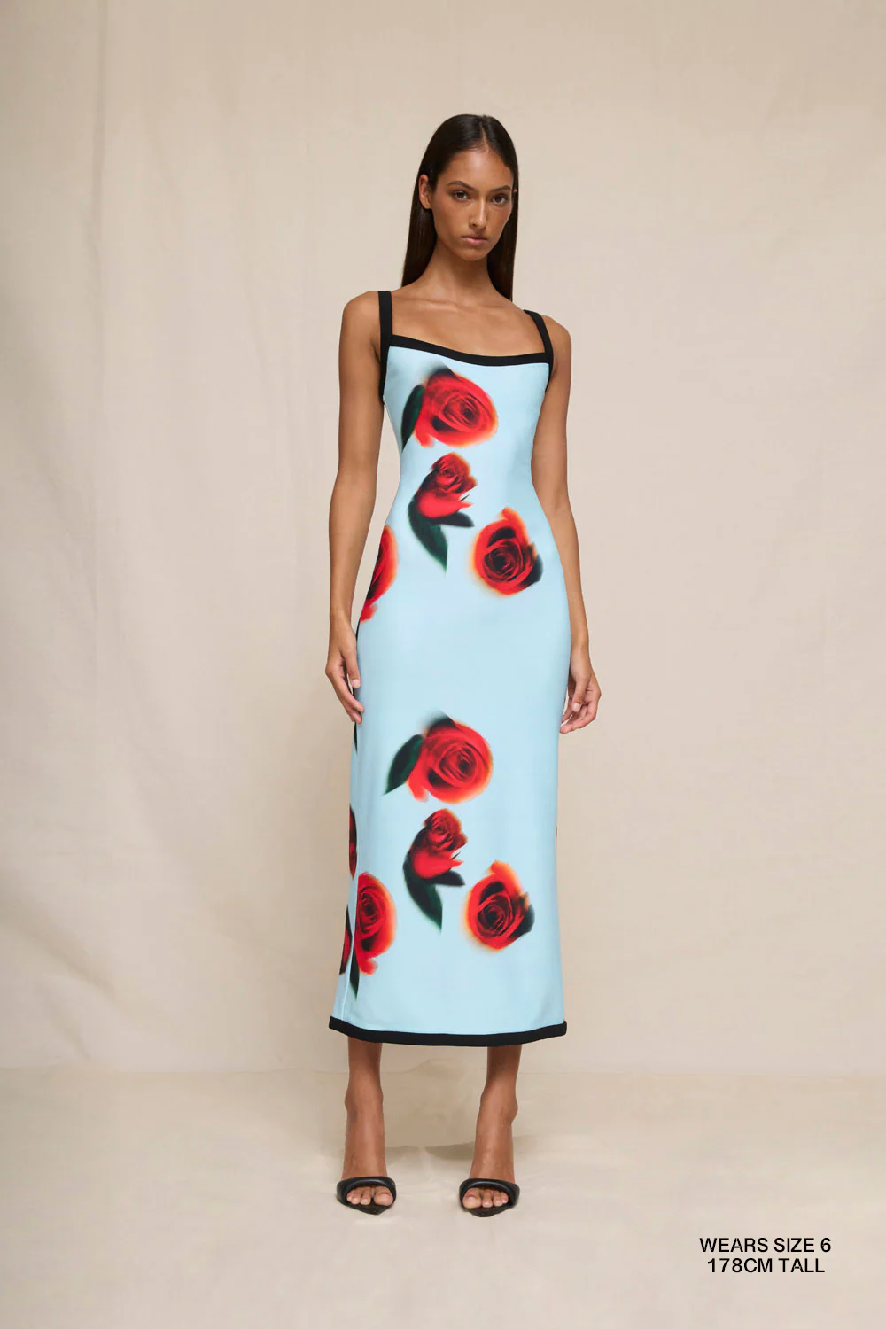 Sky Rose Midi Dress - Image 3