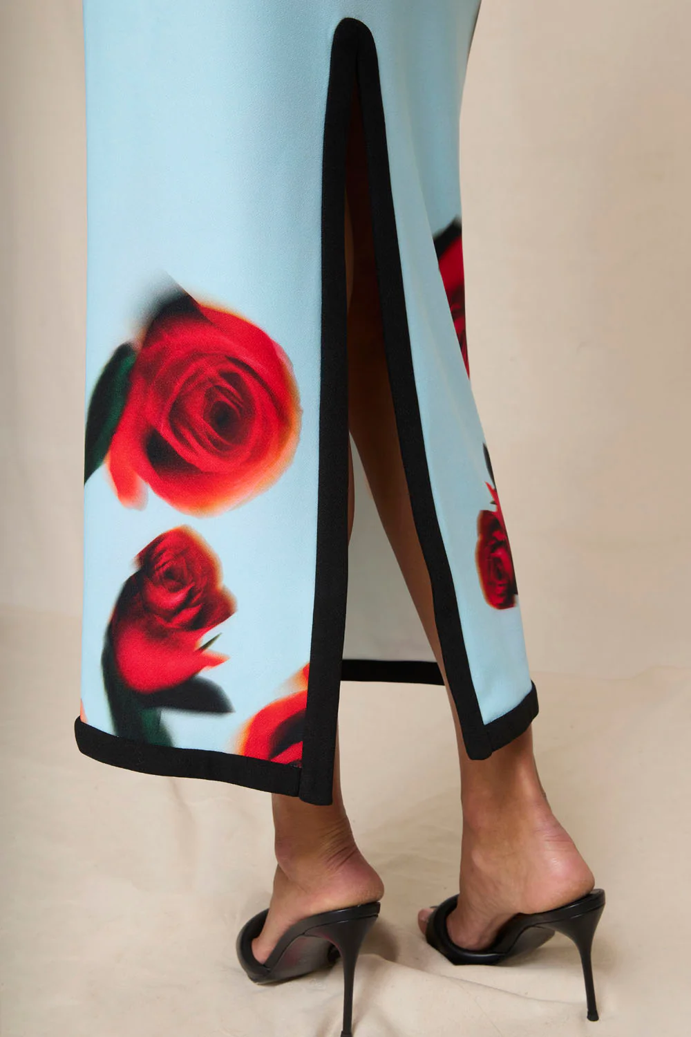 Sky Rose Midi Dress - Image 6