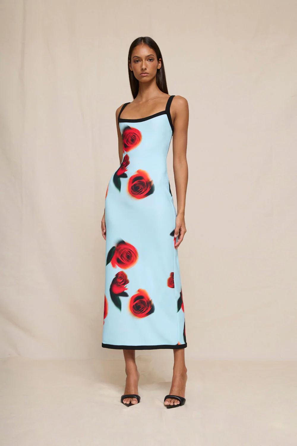 Sky Rose Midi Dress - Image 9