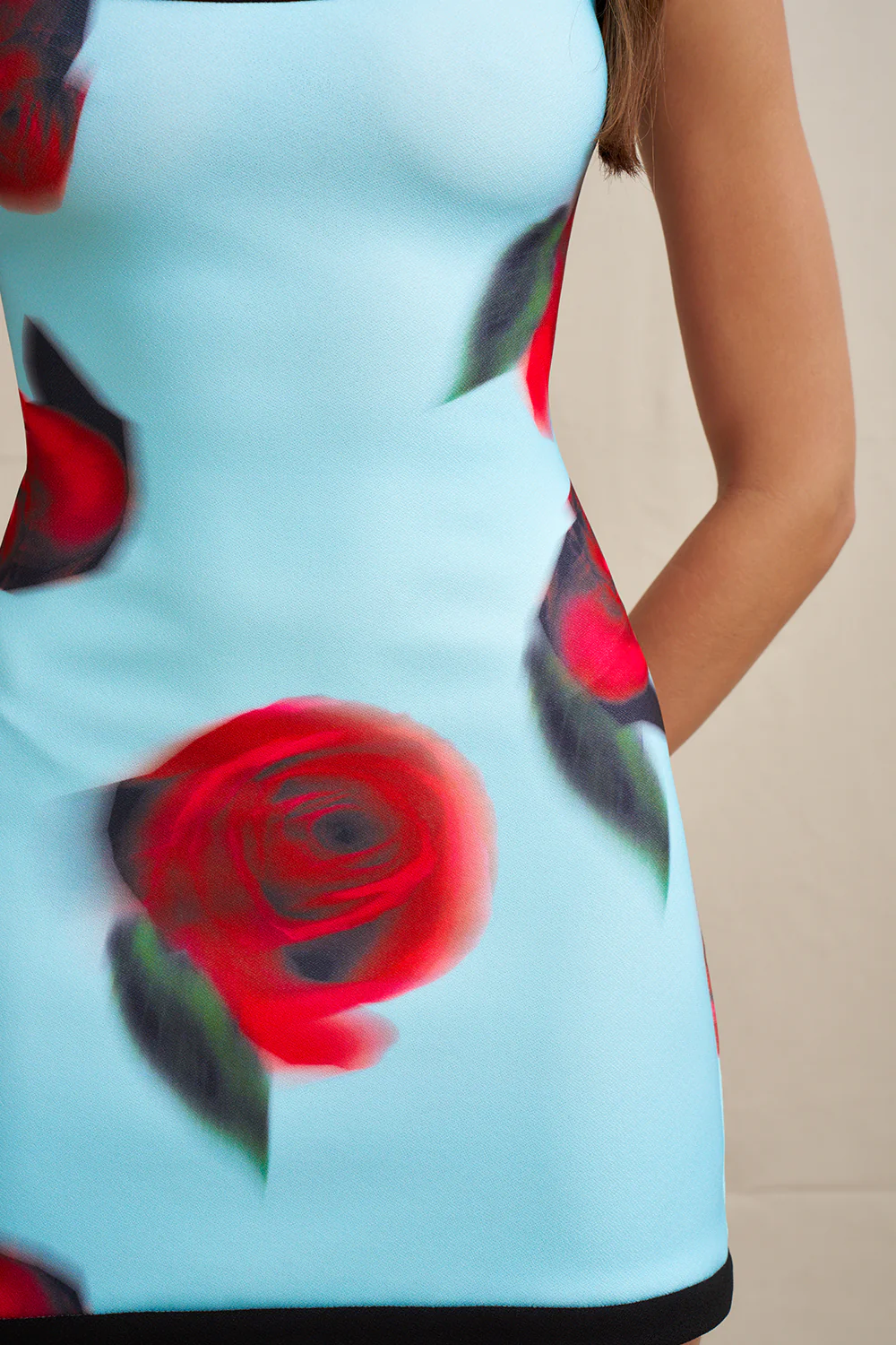 Sky Rose Mini Dress - Image 6