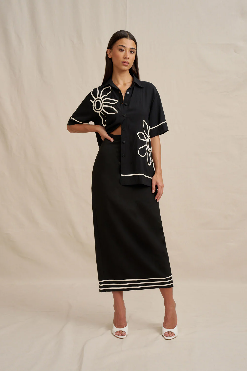 Sun Flower Bind Shirt - Image 5