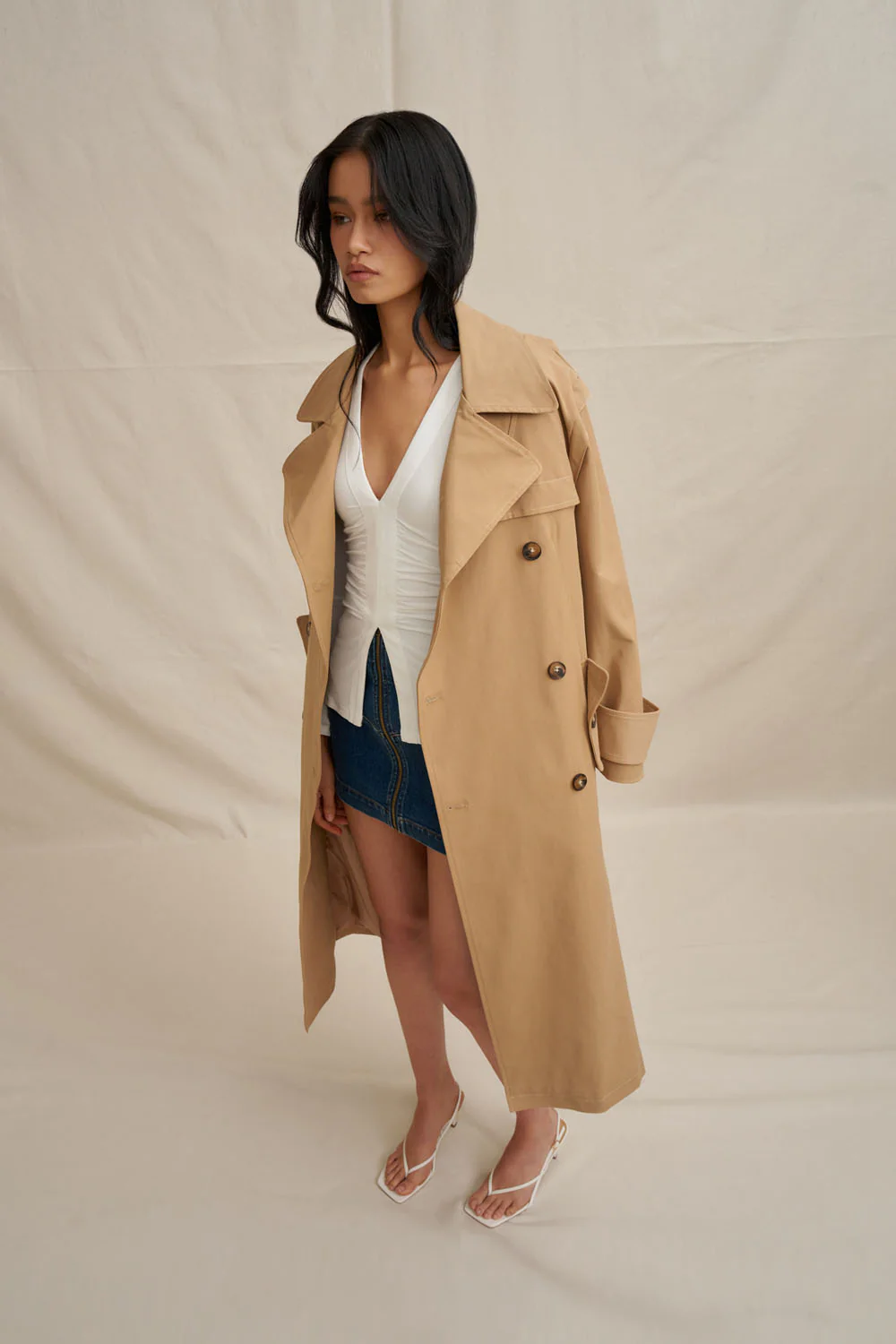 The Mona Trench - Biscuit - Image 6
