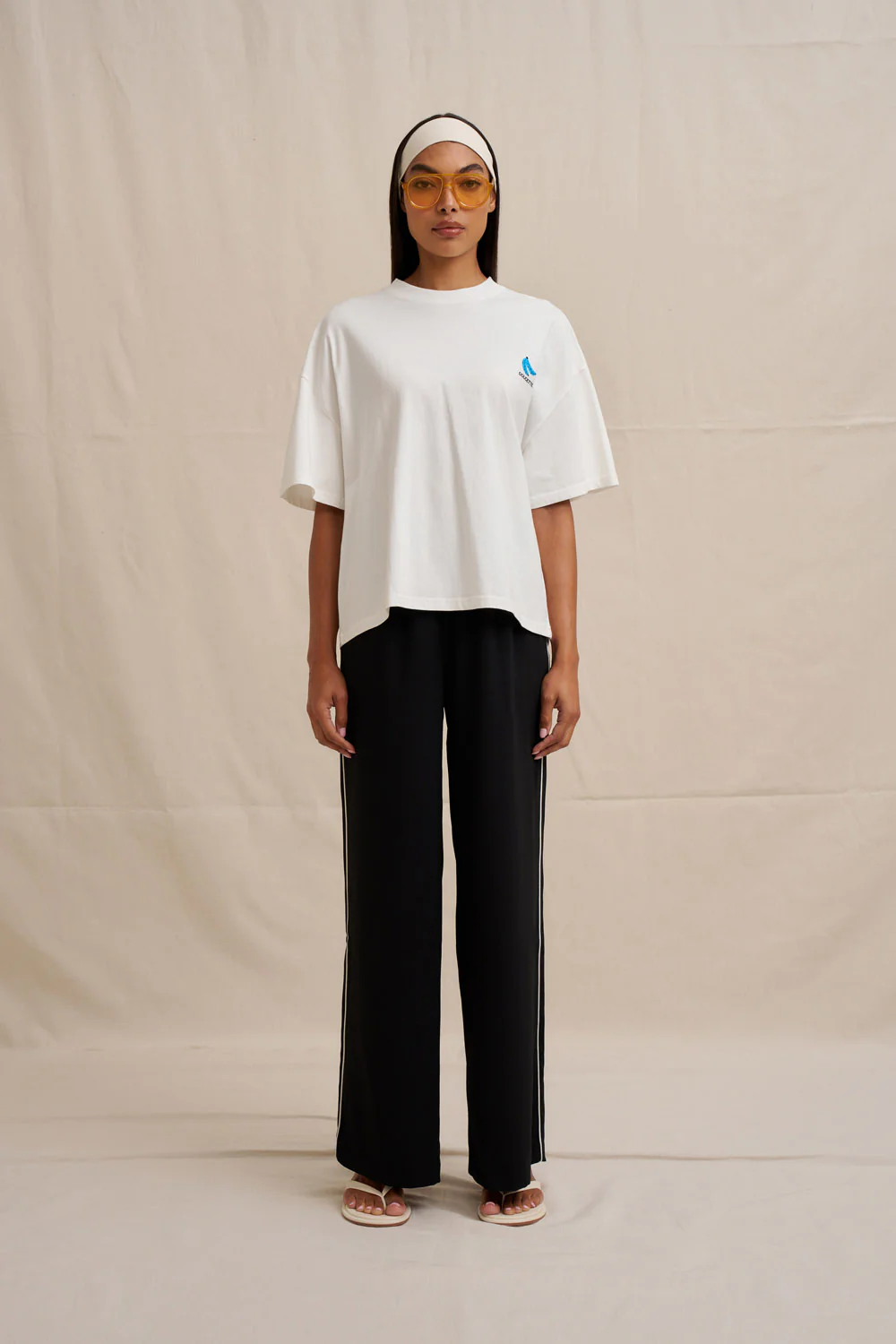 Bananas Compact Tee - Ivory - Image 9