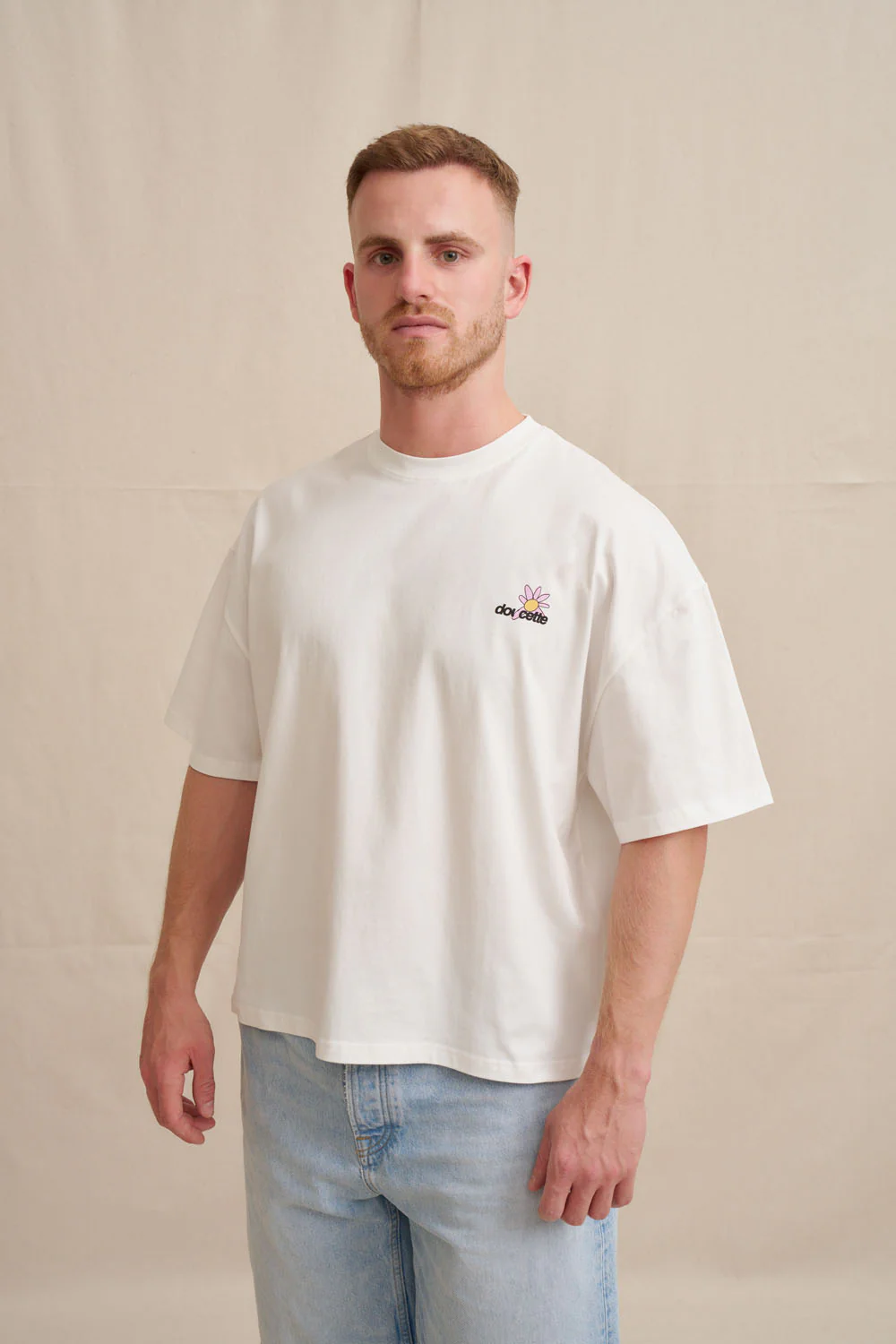Unisex Daisy Compact Tee - Image 4