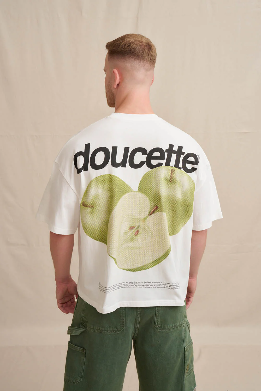 Unisex Green Apples Compact Tee - Image 4