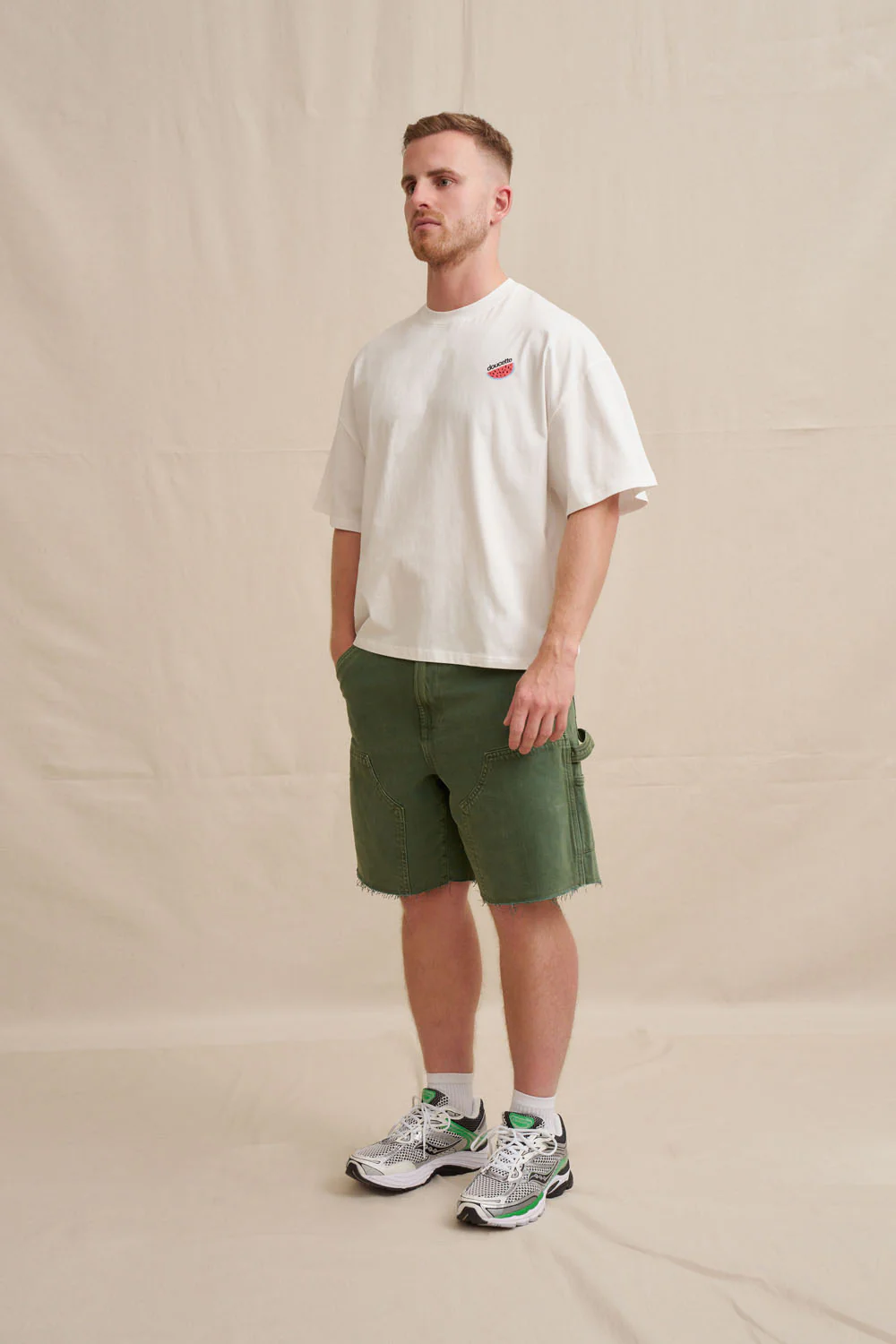 Unisex Stacked Fruit Compact Tee - Image 5
