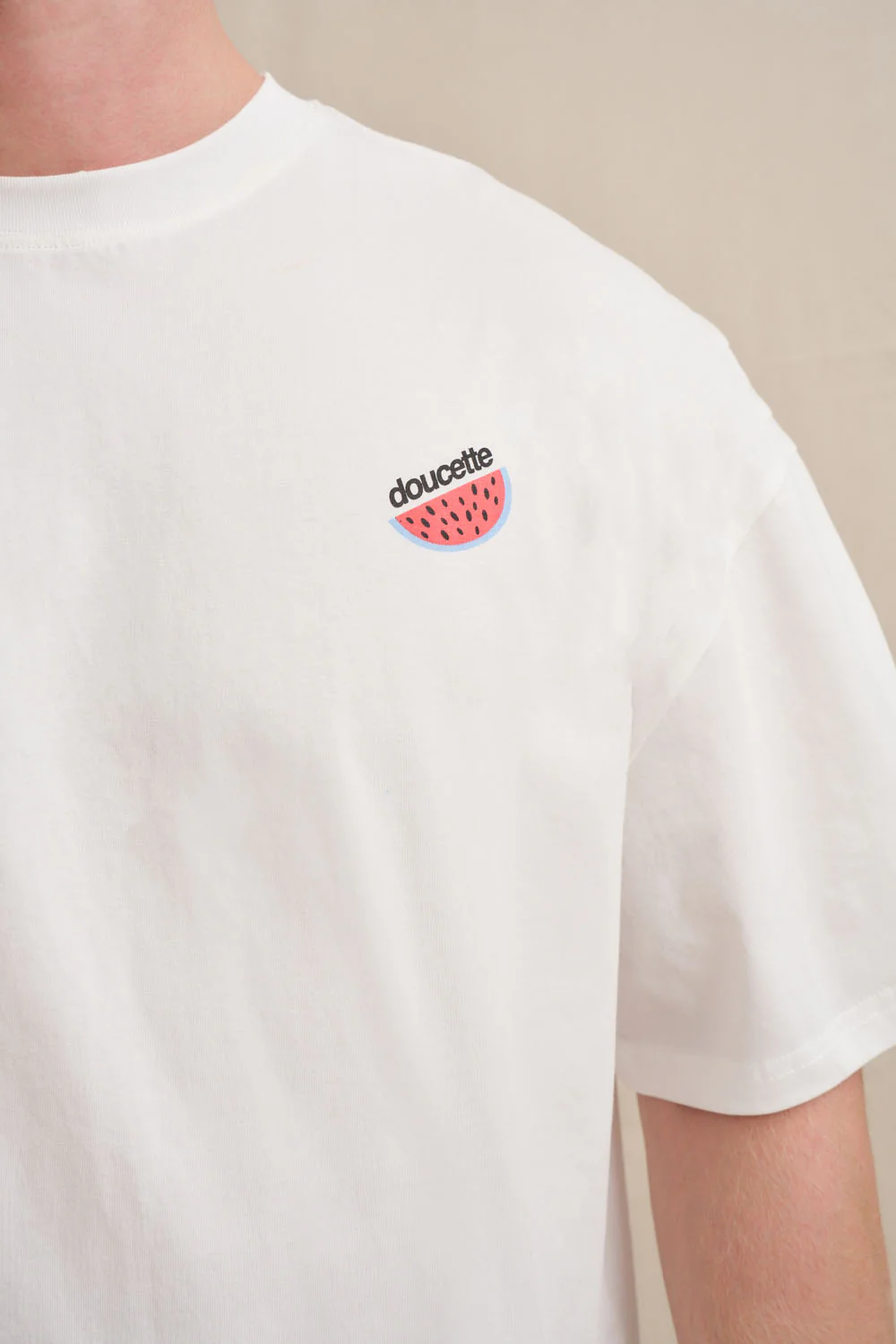 Unisex Stacked Fruit Compact Tee - Image 7