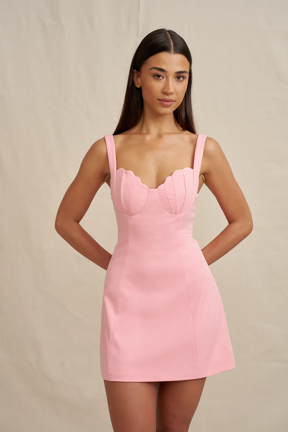 Venus Shell Mini Dress - Image 4