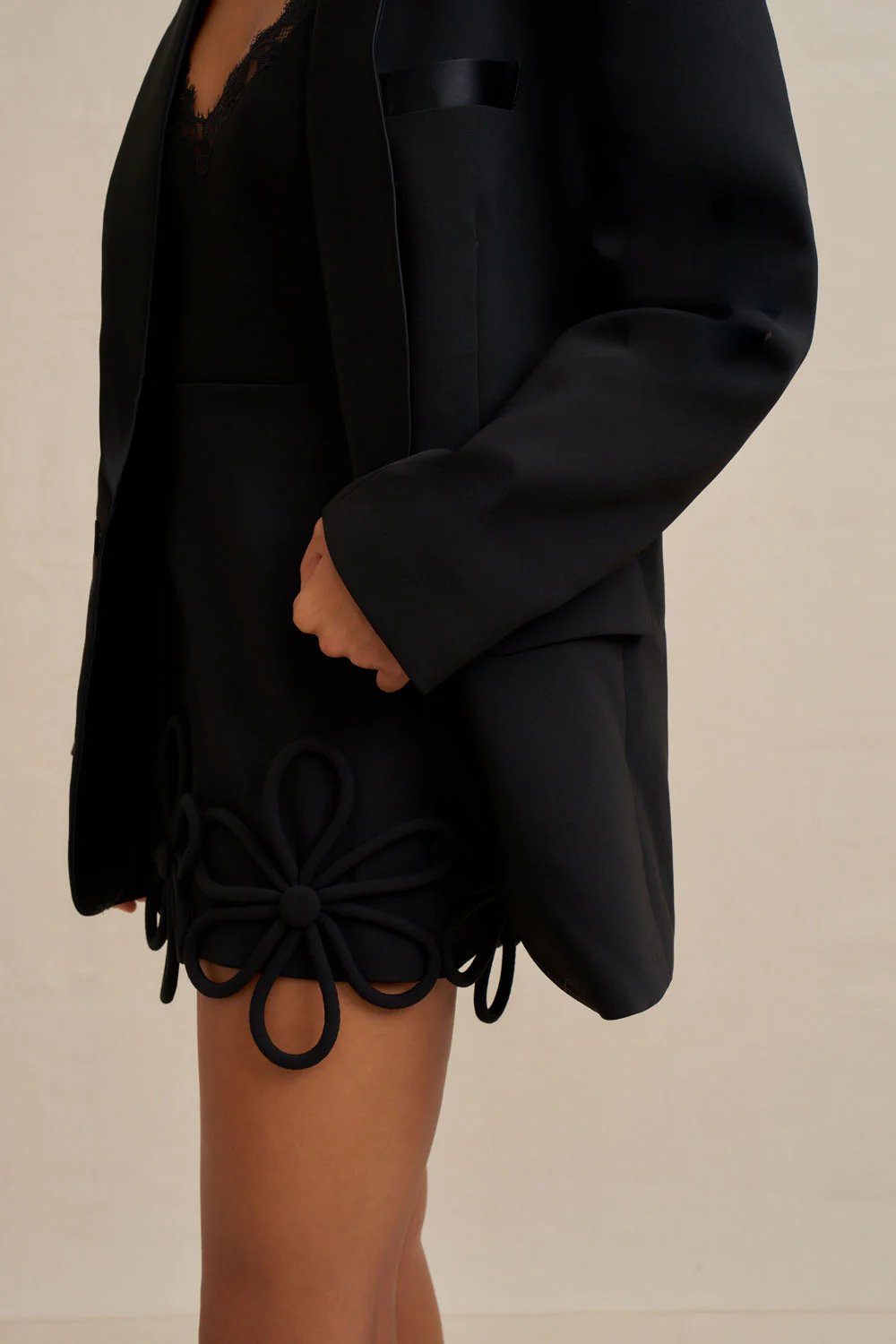 Zinnia Flower Mini Skirt - Image 2